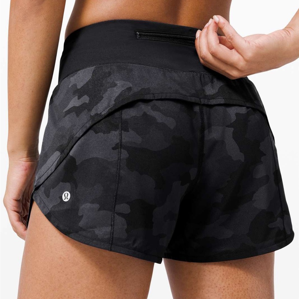lululemon athletica Dark Camo Athletic Shorts